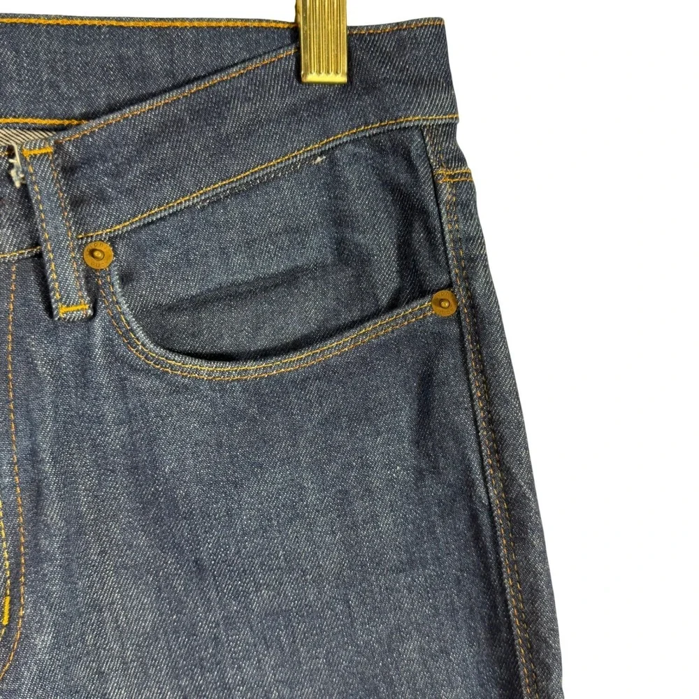 Acne Studios Blå Konst Floragatan Stockholm Max Indigo Jeans NWOT Slim Fit 30x32